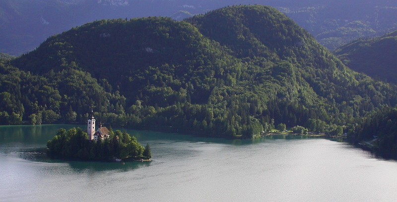 Lake Bled with the church Island.JPG